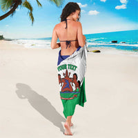 Personalised Lesotho Sarong Coat Of Arms With Map