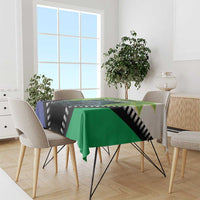 Personalised Lesotho Black Rhinoceros Tablecloth With Aloe Polyphylla