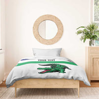 Custom Lesotho Football Bedding Set Likuena For Victory