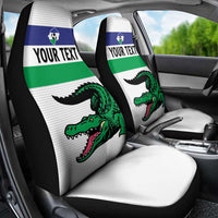 Custom Lesotho Football Car Seat Cover Likuena For Victory