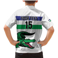 Custom Lesotho Football Family Matching Mermaid Dress and Hawaiian Shirt Likuena For Victory
