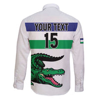 Custom Lesotho Football Family Matching Mermaid Dress and Hawaiian Shirt Likuena For Victory