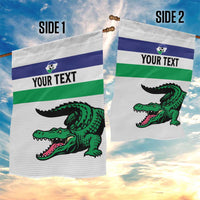 Custom Lesotho Football Garden Flag Likuena For Victory