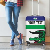Custom Lesotho Football Luggage Cover Likuena For Victory