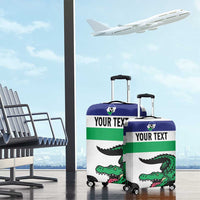 Custom Lesotho Football Luggage Cover Likuena For Victory