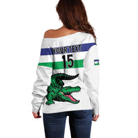 Custom Lesotho Football Off Shoulder Sweater Likuena For Victory