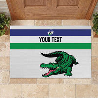 Custom Lesotho Football Rubber Doormat Likuena For Victory