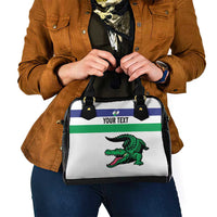 Custom Lesotho Football Shoulder Handbag Likuena For Victory