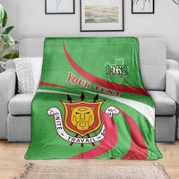 Personalized Burundi Independence Day Blanket Coat Of Arms With Map