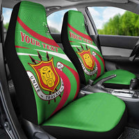 Personalized Burundi Independence Day Car Seat Cover Coat Of Arms With Map