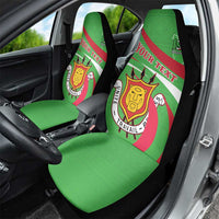 Personalized Burundi Independence Day Car Seat Cover Coat Of Arms With Map