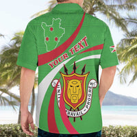 Personalized Burundi Independence Day Hawaiian Shirt Coat Of Arms With Map