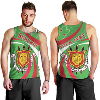 Personalized Burundi Independence Day Men Tank Top Coat Of Arms With Map