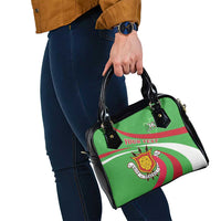 Personalized Burundi Independence Day Shoulder Handbag Coat Of Arms With Map