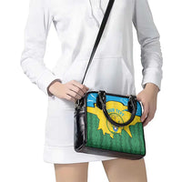 Personalized Rwanda Shoulder Handbag Coat Of Arms Imigongo Pattern - Sporty Style