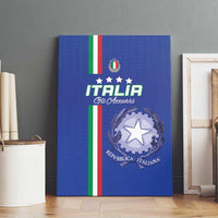 Italy Football Canvas Wall Art Come On Gli Azzurri - Wonder Print Shop