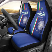 Italy Football Car Seat Cover Come On Gli Azzurri - Wonder Print Shop