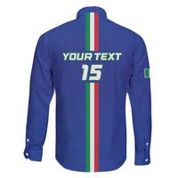 Custom Italy Football Family Matching Puletasi and Hawaiian Shirt Come On Gli Azzurri - Wonder Print Shop