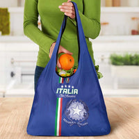 Italy Football Grocery Bag Come On Gli Azzurri - Wonder Print Shop