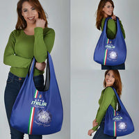 Italy Football Grocery Bag Come On Gli Azzurri - Wonder Print Shop