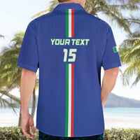 Custom Italy Football Hawaiian Shirt Come On Gli Azzurri - Wonder Print Shop