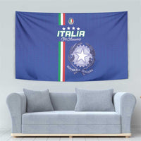 Italy Football Tapestry Come On Gli Azzurri - Wonder Print Shop