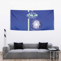 Italy Football Tapestry Come On Gli Azzurri - Wonder Print Shop