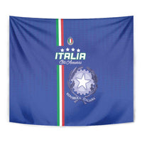 Italy Football Tapestry Come On Gli Azzurri - Wonder Print Shop