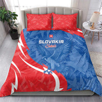 Slovakia Football Bedding Set Come On Sokoli - Wonder Print Shop