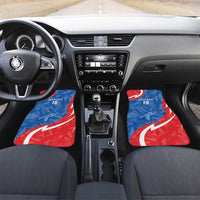Slovakia Football Car Mats Come On Sokoli - Wonder Print Shop