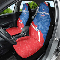 Slovakia Football Car Seat Cover Come On Sokoli - Wonder Print Shop