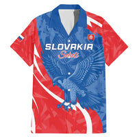 Custom Slovakia Football Family Matching Mermaid Dress and Hawaiian Shirt Come On Sokoli - Wonder Print Shop
