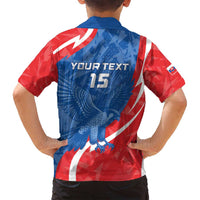 Custom Slovakia Football Family Matching Summer Maxi Dress and Hawaiian Shirt Come On Sokoli - Wonder Print Shop