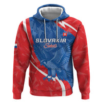 Custom Slovakia Football Hoodie Come On Sokoli - Wonder Print Shop