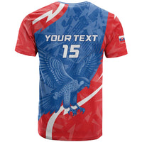 Custom Slovakia Football T Shirt Come On Sokoli - Wonder Print Shop