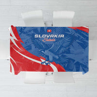 Slovakia Football Tablecloth Come On Sokoli - Wonder Print Shop