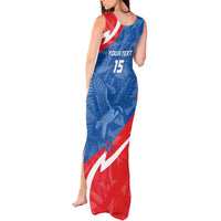 Custom Slovakia Football Tank Maxi Dress Come On Sokoli - Wonder Print Shop
