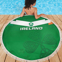 Ireland Rugby Beach Blanket Celtics Shamrock - Wonder Print Shop