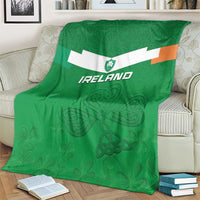 Ireland Rugby Blanket Celtics Shamrock - Wonder Print Shop