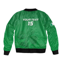 Ireland Rugby Custom Bomber Jacket Celtics Shamrock - Wonder Print Shop