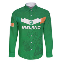 Ireland Rugby Custom Family Matching Short Sleeve Bodycon Dress and Hawaiian Shirt Celtics Shamrock - Wonder Print Shop
