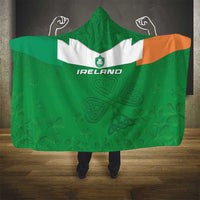 Ireland Rugby Hooded Blanket Celtics Shamrock - Wonder Print Shop