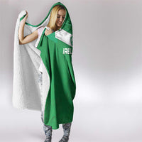 Ireland Rugby Hooded Blanket Celtics Shamrock - Wonder Print Shop