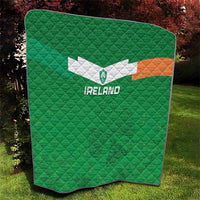 Ireland Rugby Quilt Celtics Shamrock - Wonder Print Shop