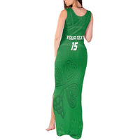 Ireland Rugby Custom Tank Maxi Dress Celtics Shamrock - Wonder Print Shop