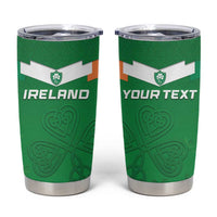 Ireland Rugby Custom Tumbler Cup Celtics Shamrock - Wonder Print Shop