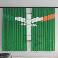 Ireland Rugby Window Curtain Celtics Shamrock - Wonder Print Shop