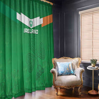 Ireland Rugby Window Curtain Celtics Shamrock - Wonder Print Shop