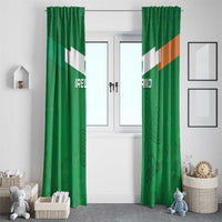 Ireland Rugby Window Curtain Celtics Shamrock - Wonder Print Shop