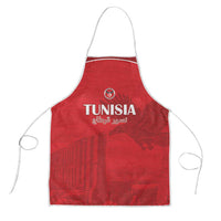 Tunisia Football Apron Red Eagles of Carthage - Wonder Print Shop